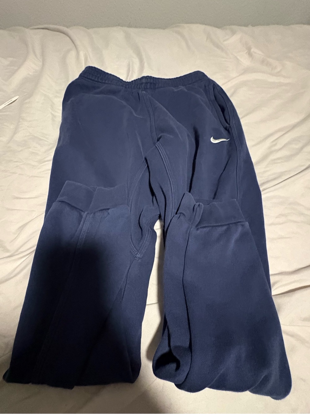 Nike Kids Dark Navy Fleece Joggers